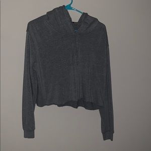 cropped brandy melville sweatshirt